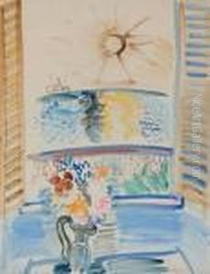 Fenetre Ouverte Sur La Mer by Raoul Dufy