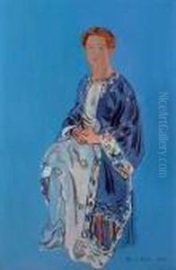 Portrait De Madame Roudinesco by Raoul Dufy