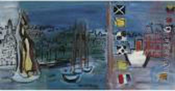 Le Bassin Des Yachts A Deauville - view 1
