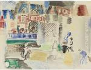 La Partie De Tennis by Raoul Dufy