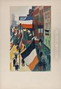 Harbour Scene by Raoul Dufy