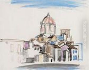 L'eglise De Syracuse by Raoul Dufy