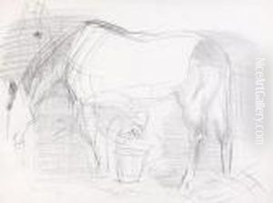 Cheval A L'ecurie by Raoul Dufy