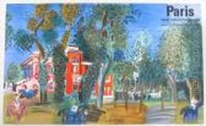 'paris', Musee National D'art Moderne, by Raoul Dufy