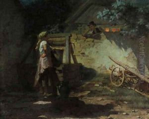 Village Courtship by Emanuel Liska