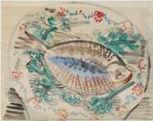 Nature Morte Au Poisson by Raoul Dufy