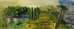 La Seine A Saint Cloud by Raoul Dufy