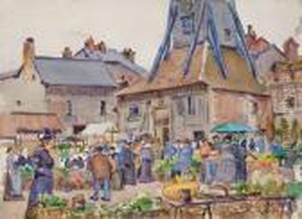 Place Sainte-catherine A Honfleur - view 1