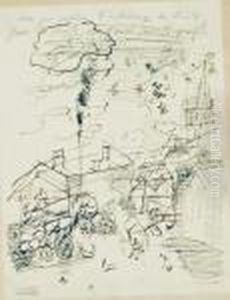 Cour De Ferme by Raoul Dufy