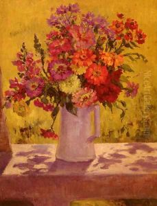 Bouquet de fleurs by Jeanne Lauvernay-Petitjean
