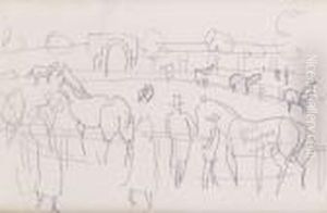 Les Chevaux Au Pesage