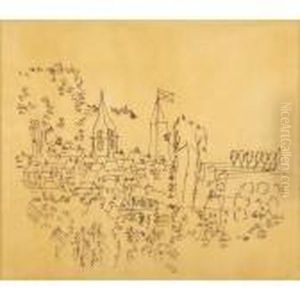 Le Village De Villerville by Raoul Dufy