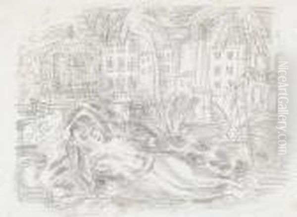 Femme Nue Allongee - view 1