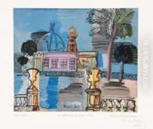 Le Casino De La Jetee A Nice by Raoul Dufy