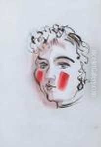 Portrait De Femme by Raoul Dufy