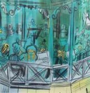 L'orchestre by Raoul Dufy