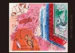 Still Life With Violin by Raoul Dufy