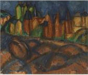 Sainte Adresse, La Plage by Raoul Dufy