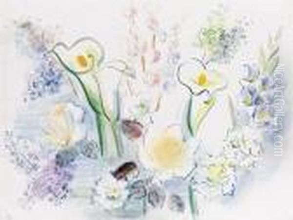 Bouquet De Fleurs Aux Arums - view 1