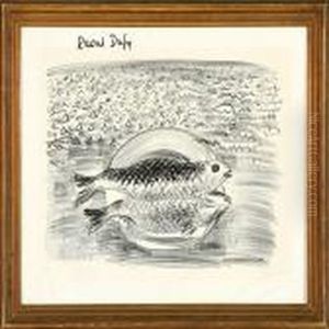 Composition With Fish by Raoul Dufy