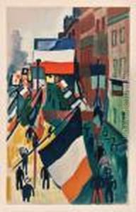 Harbour Scene by Raoul Dufy