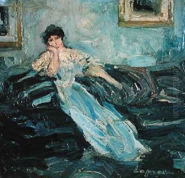 Woman in an Interior - view 1