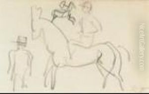 Jockey Au Paddock by Raoul Dufy
