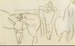 Les Palefreniers by Raoul Dufy