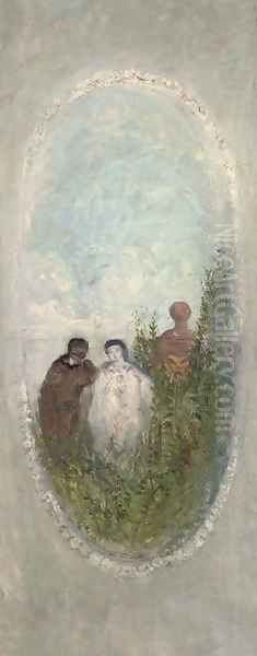 Harlequin and Columbine - view 1