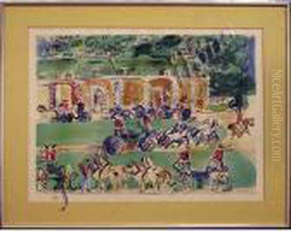 Arrival Of Horse And Drawn Carriages - view 1