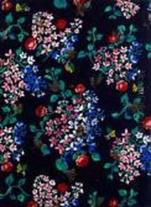 Fleurs Avec Des Papillons by Raoul Dufy