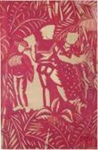 La Danse, Ou Bal Aux Antilles. by Raoul Dufy