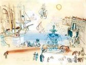 Hommage A Claude Lorrain by Raoul Dufy