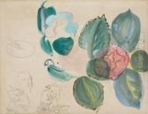 Nature Morte Aux Feuilles by Raoul Dufy