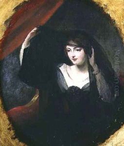 Olivia Raising her Veil by Charles Robert Leslie