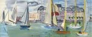 Le Retour Des Regates by Raoul Dufy