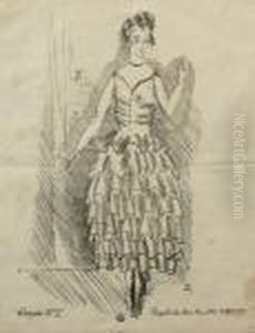 La Robe A Volants by Raoul Dufy