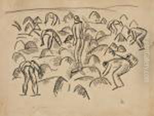 Les Ramasseurs De Coquillages by Raoul Dufy