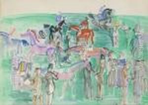 Paddock by Raoul Dufy