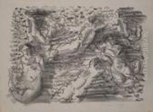 Six Baigneuses. by Raoul Dufy