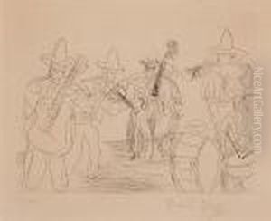 Untitled (musicians) by Raoul Dufy