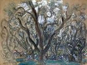 Le Soleil Sous Les Oliviers by Raoul Dufy