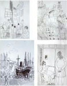 Figure Studies by Raoul Dufy