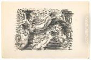Baigneuses. by Raoul Dufy