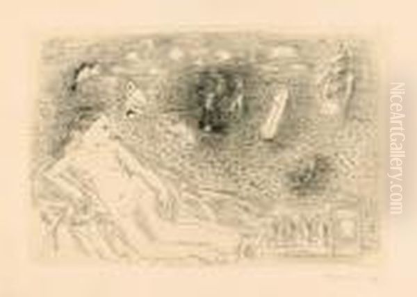 Balcon Sur La Mer (baigneuse Aux Papillons). - view 1