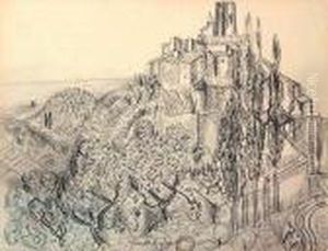 Saint-paul De Vence by Raoul Dufy