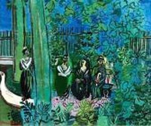 Arlesiennes Au Jardin by Raoul Dufy