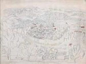 Saint-paul-de-vence by Raoul Dufy