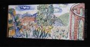 Paysage Au Viaduc by Raoul Dufy