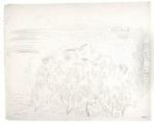 Paysage De Mediterrannee by Raoul Dufy